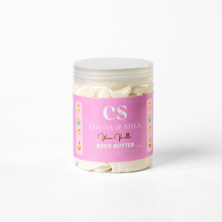 زبدة الجسم بالفانيلا (كب كيك)